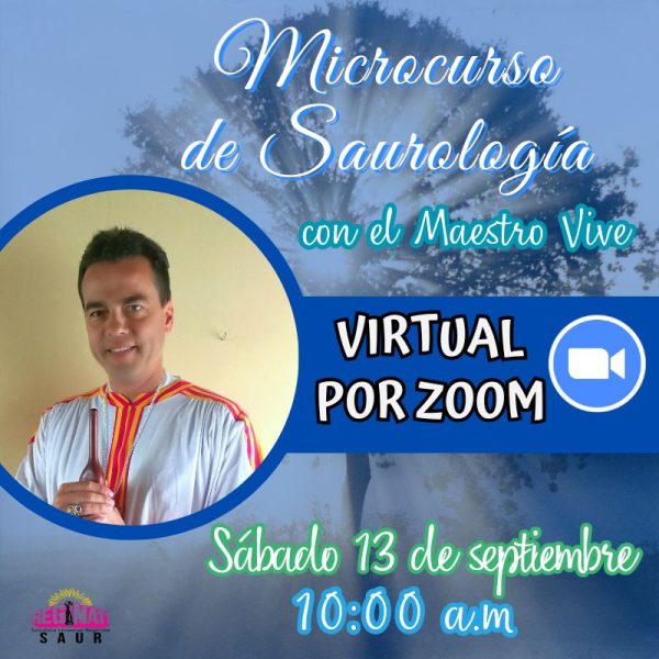 Microcurso de Saurología con el Maestro Vive - Virtual por zoom