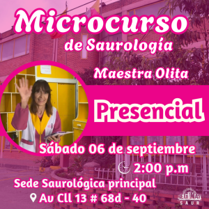 Microcurso de Saurología con la maesta Olita - Presencial