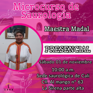 Microcurso de Saurología con la maestra Madal - Presencial