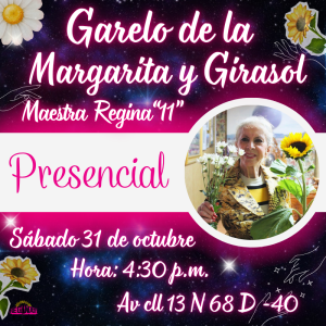 Garelo de la Margarita y el Girasol con la Maestra Regina "11" - PRESENCIAL