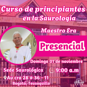 Presencial - Curso de principiantes en la Saurología con el Maestro Era - Noviembre