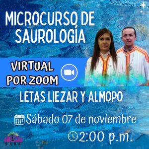 Microcurso de Saurología con los Letas Liezar y Almopo - VIRTUAL